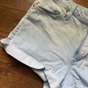 Light Jean Shorts